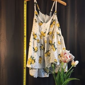Baby doll lemon top